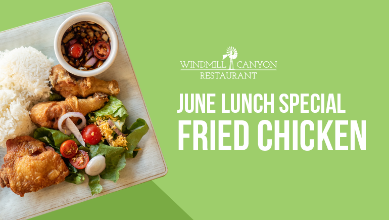 Windmill Canyon: June Lunch Special