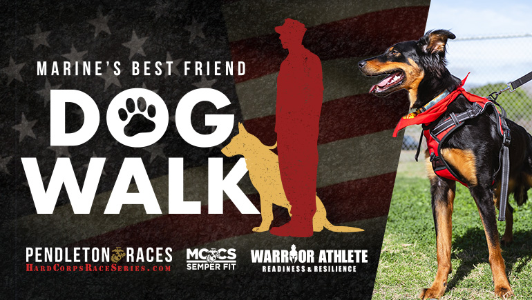 Marine’s Best Friend Dog Walk