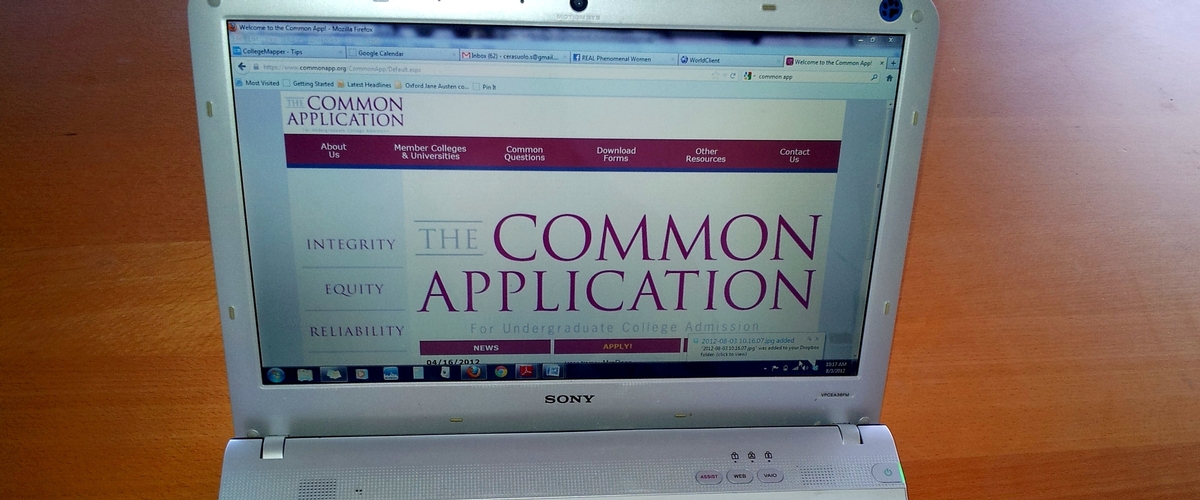 It's Peak College Application Time...Tackling the Common App!