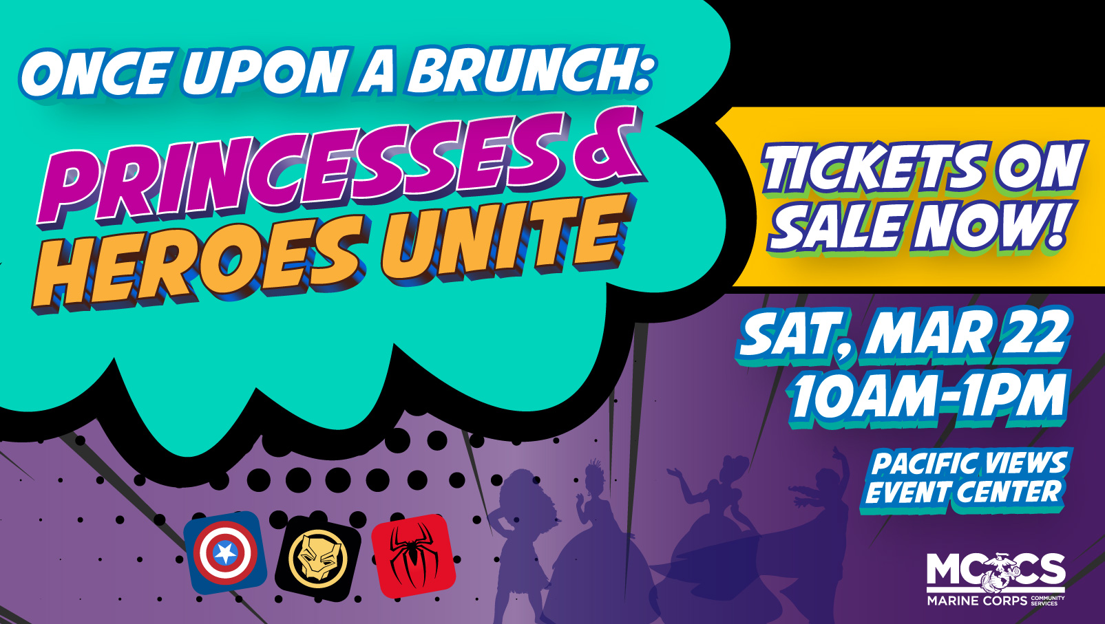 Once Upon a Brunch: Heroes and Princesses Unite 