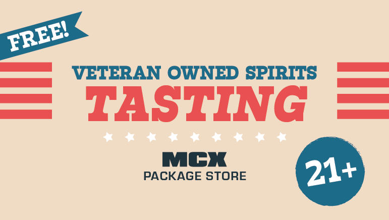 Veteran-Owned Spirits Tasting – FREE