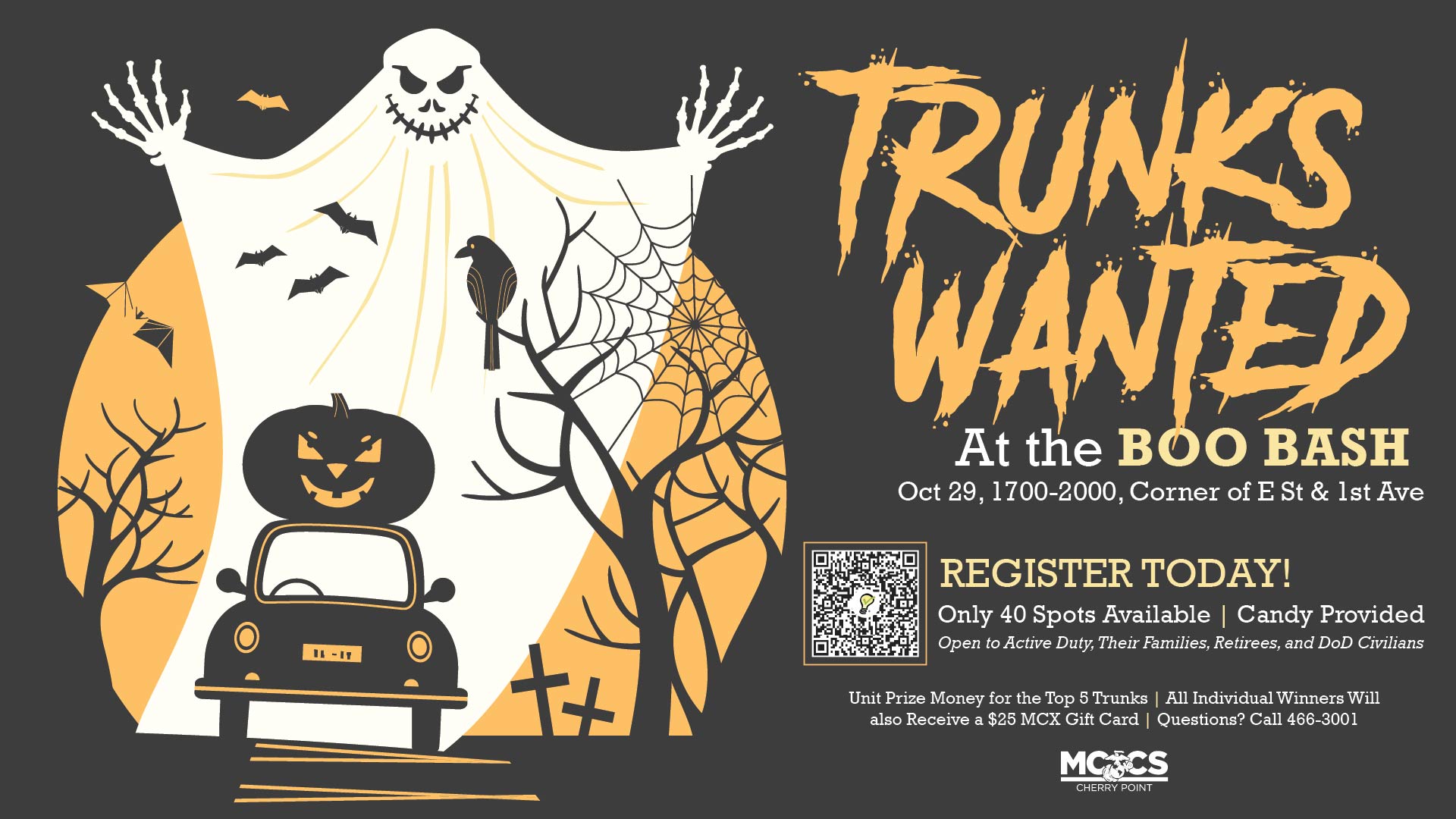Decorate a Trunk for BOO BASH