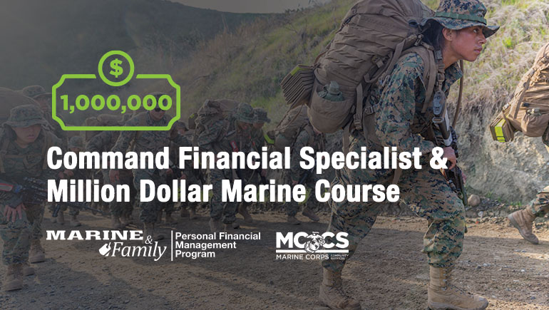 Command Financial Specialist and Million Dollar Marine