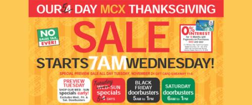 5 Reasons You Should Be Shopping the Marine Corps Exchange Thanksgiving Sale
